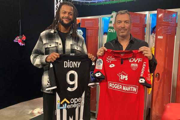 Loïs Diony attaquant d'Angers SCO est l'invité d'#USBFOOT et d'Anthony Brulez