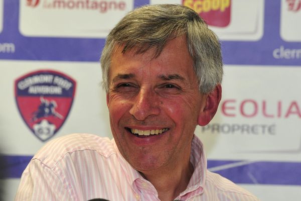 Claude Michy, le président du Clermont Foot.