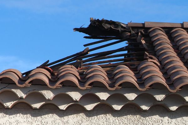 La maison de la famille a été ravagée par les flammes