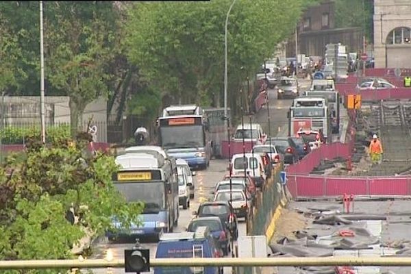 Problèmes de circulation au centre ville