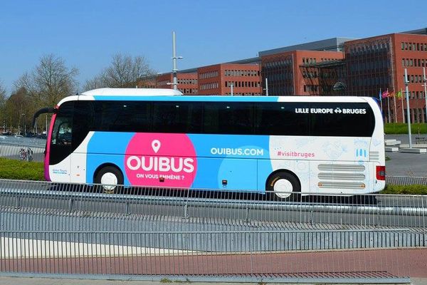 Un Ouibus Lille-Bruges