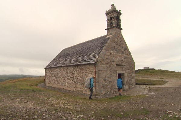 La chapelle de Saint-Michel de Brasparts dans les monts d'Arrée a été réouverte au public