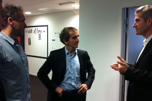 Alain Prost a rencontré dirigeants et sponsors