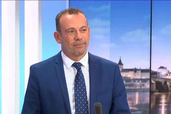 Marc Gricourt sur le plateau du 19/20 lundi 18 juin 2018 © France 3 Centre Val de Loire