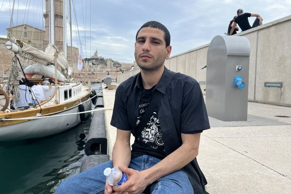 Ahmad a quitté la Palestine en 2017 et habite aujourd'hui à Marseille.