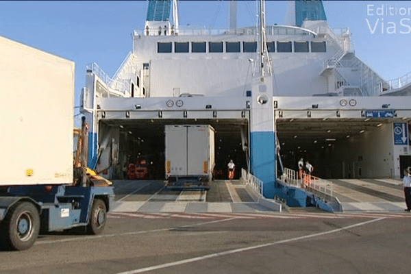 Les transporteurs utilisent la compagnie pour acheminer leur fret en Corse et vers le continent.