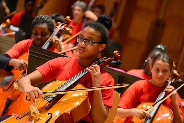 L'Orchestre Demos accompagne 120 enfants depuis 2017, 53% d'entre eux vont entrer au conservatoire. 