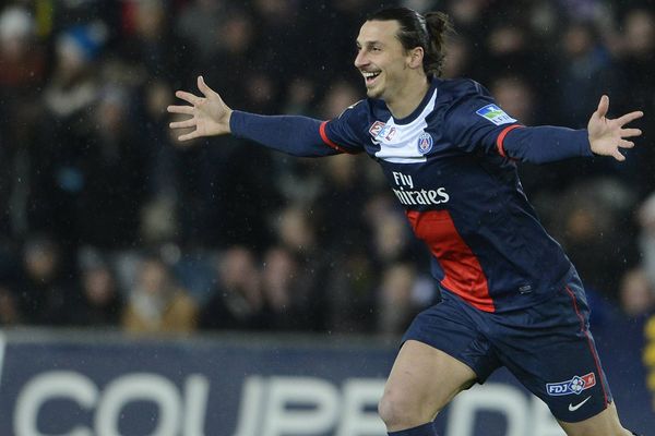 Le doublé d'Ibrahimovic a eu raison du FC Nantes en Coupe de la Ligue...