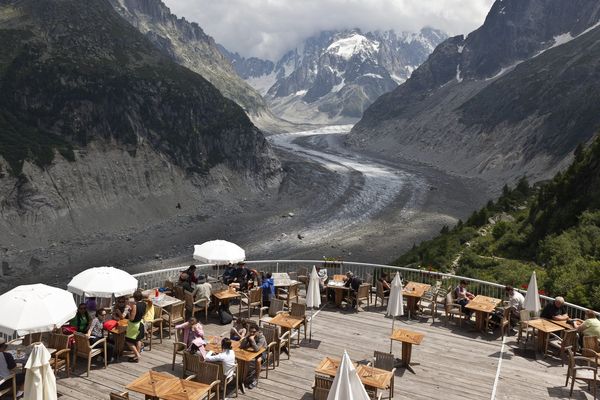 Le site du Montenvers (Haute-Savoie) n'accueillera pas de visiteur mardi 13 août.