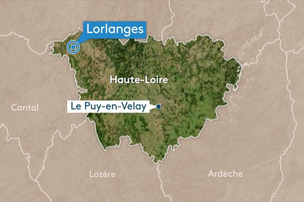 Deux voitures se sont percutées par l'arrière sur l'A75 à hauteur de Lorlanges, en Haute-Loire 