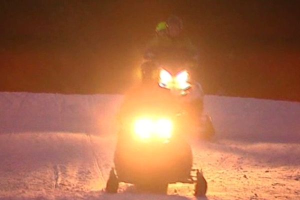 Départ de nuit pour le buron du Baguet à 1501m d'altitude