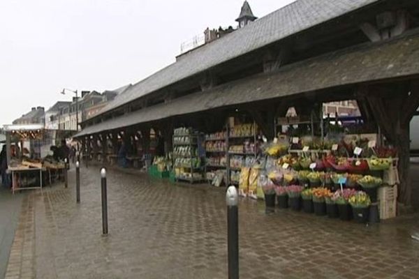 Le marché de Buchy se tient tous les lundis. 