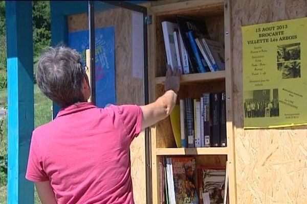 Une bibliothèque en libre service