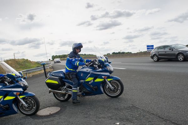 Gendarmes d'un peloton d'autoroute
(photo d'illustration)