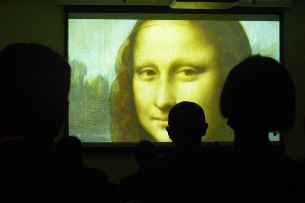 L'exposition Micro-Folie à Bastia présente plus d'une centaine de chefs d'oeuvres sous forme numérique.