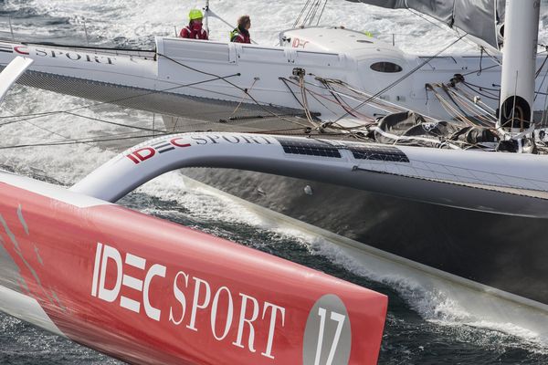 L'équipe de Francis Joyon annonce l'arrivée du Maxi Trimaran Idec Sport