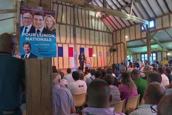 Le candidat RN Eddy Casterman a bénéficié de l'union des électeurs de LR, RN et Reconquête pour remporter la troisième circonscription de l'Aisne.