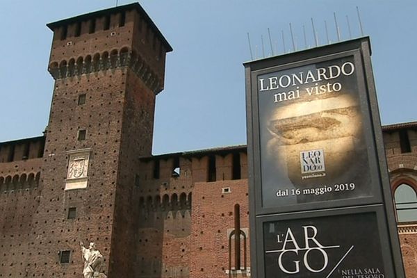 Le château Sforza à Milan