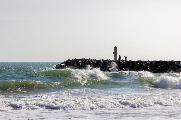 Une forte houle, en lien avec les intempéries meurtrières en Espagne, est annoncée sur le littoral en Occitanie - Photo d'illustration