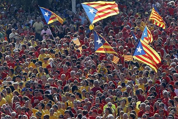  La diada de Catalogne le 11 septembre 2014