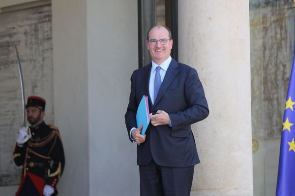 Le Premier ministre Jean Casteix mercredi 8 juillet à l'Elysée