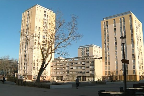 Le quartier de la Fontaine d'Ouche, à Dijon.