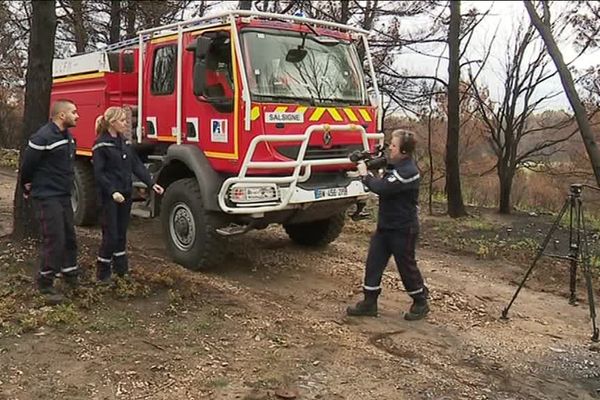 Au début de semaine, les pompiers de l'Aude ont tourné un film à visée pédagogique dans le but d'informer et de prévenir sur les incidents auxquels ils sont confrontés - 6 novembre 2019