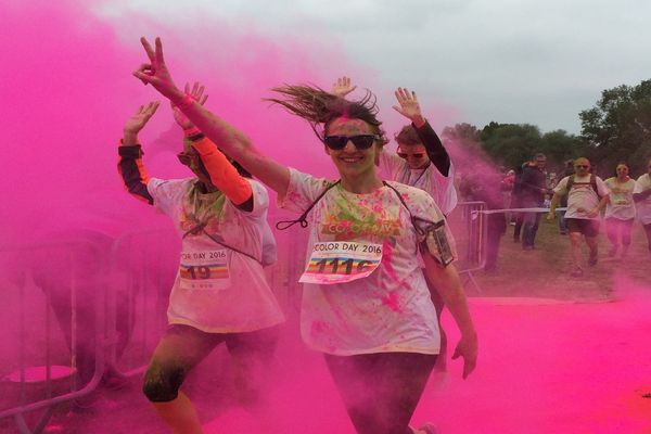 La Color Day à Orléans à l'Ile Charlemagne 