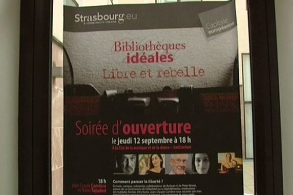 L'affiche des Bibliothèques idéales 2013