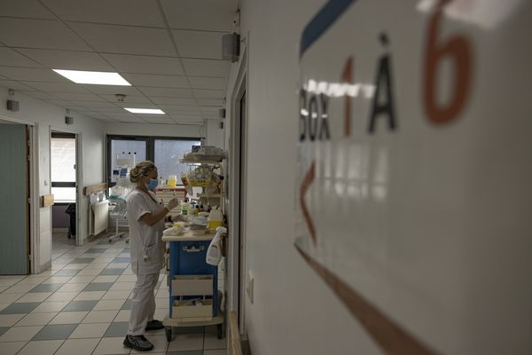 Le service des urgences de l'hôpital d'Aix-en-Provence en 2022