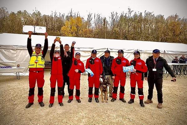 Les pompiers de l'urgence internationale ont obtenu le renouvellement de leur agrément par les Nations Unies en Suisse, mercredi 24 novembre 2021.