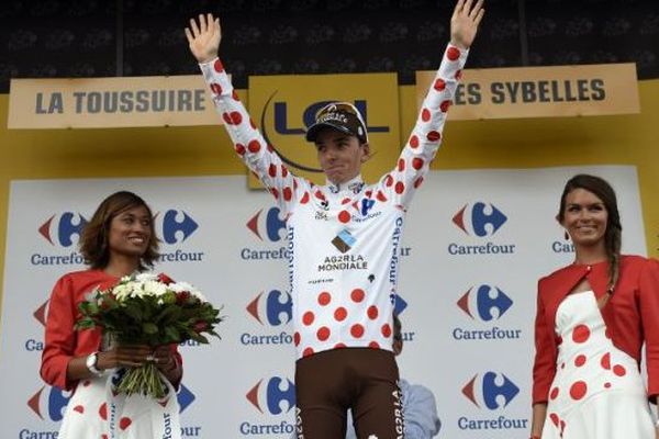 Romain Bardet, le 24 juillet 2015