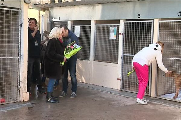 Au refuge des Orphelins d'Aunay-sur-Audon, ce 5 avril 2018.