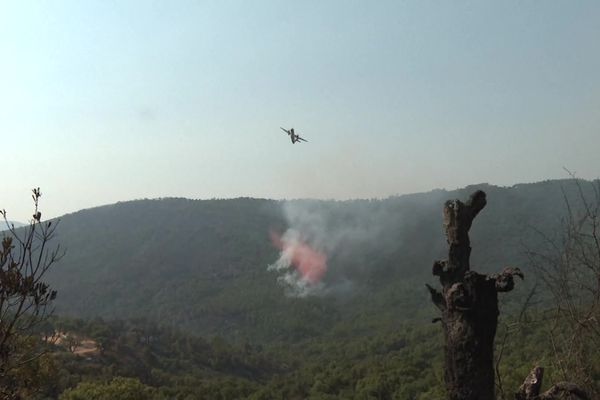 Le système breveté par l'entreprise Kepplair Evolution devrait permettre de lutter contre les incendies, comme ceux qui ont sévi dans l'Aude ou l'Hérault ces derniers-jours.