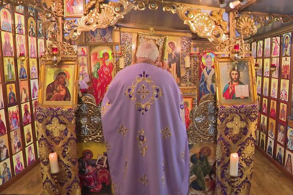 Jean-Marc Picaud, archiprêtre orthodoxe à Reuilly (Eure)