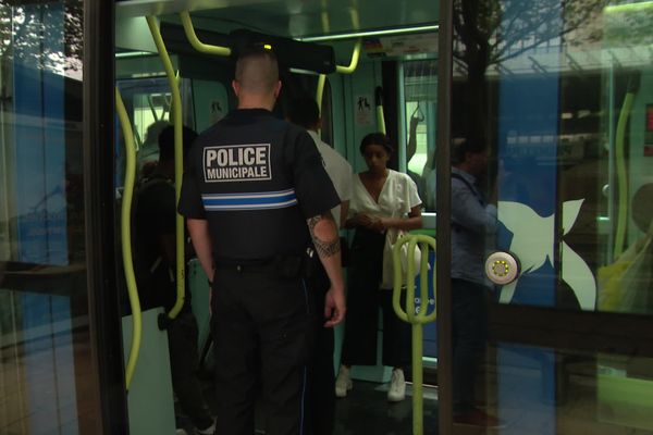 42 policiers patrouilleront à terme dans tous les transports en commun de la Métropole de Montpellier.