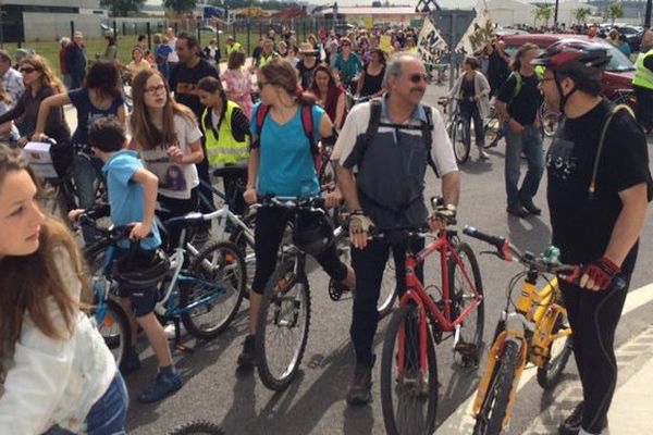 La manifestation du 14 mai contre le projet remondis à Noé