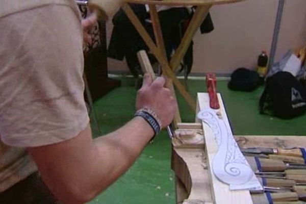 Les stands dédiés à la construction ou à l'isolation thermique ont fait le plein. Les particuliers sont friands de conseils auprés des 150 exposants du salon du bois.