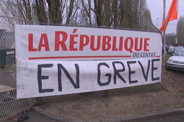 La République du Centre en grève