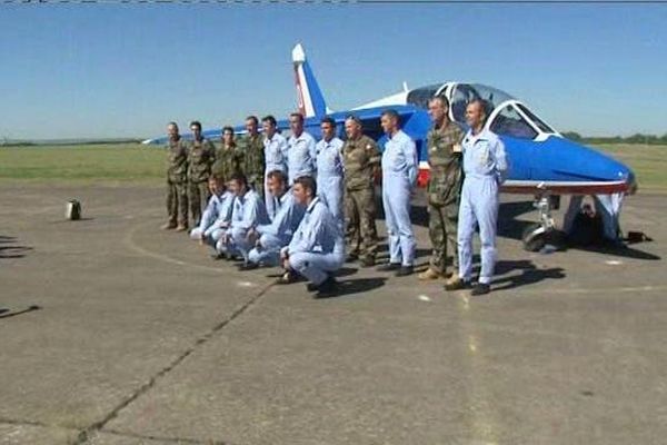 La patrouille de France participe au meeting aérien du centenaire à Verdun