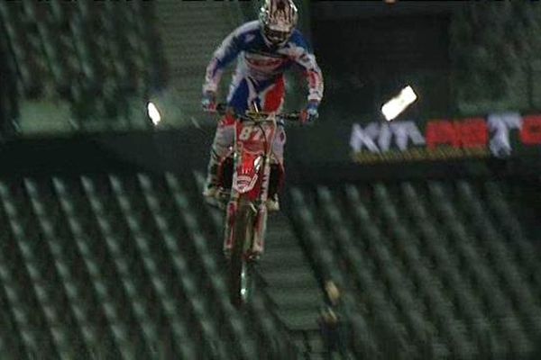 Fabien Izoird au supercross de Montpellier