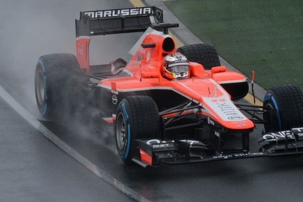 Les essais qualificatifs de Jules Bianchi au GP d'Australie