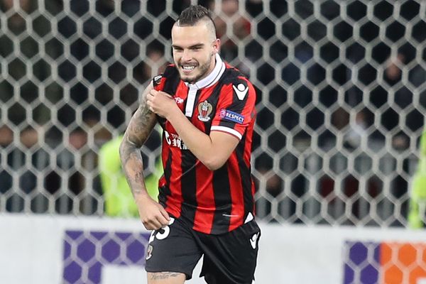 Alexy Bosetti en 2016, sous le maillot de l'OGC Nice.