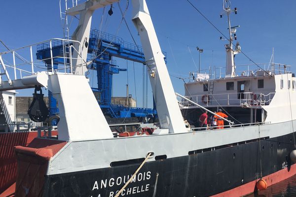 L'Angoumois revient au Musée Maritime après plusieurs semaines de restauration. 