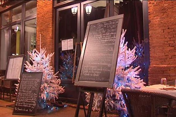 Seuls 30% des restaurants de l'agglomération toulousaine étaient ouverts pour le réveillon de Noël.