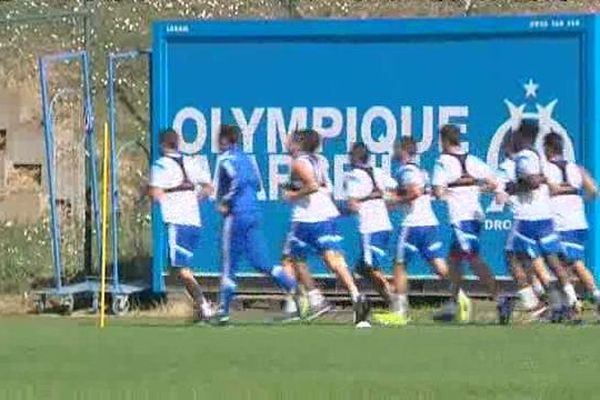 Entraînement mercredi matin au centre Robert Louis-Dreyfus