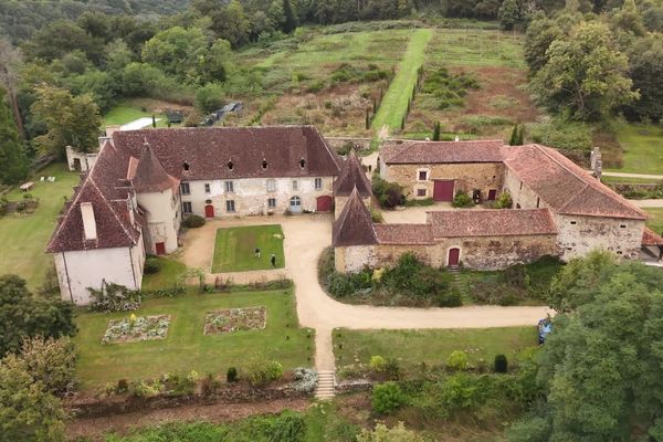 Un château de la Renaissance se cache à Aixe-sur-Vienne (Haute-Vienne), le 20 septembre 2024.