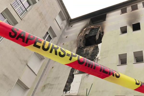 Incendie mortel à Saint-Dié (Vosges) samedi 5 octobre.