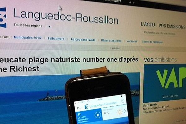 Le site de France 3 Languedoc-Roussillon disponible sur mobiles et tablettes