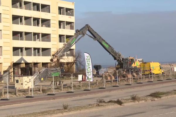 Le Signal, à Soulac-sur-Mer vit ses dernières heures avant sa démolition